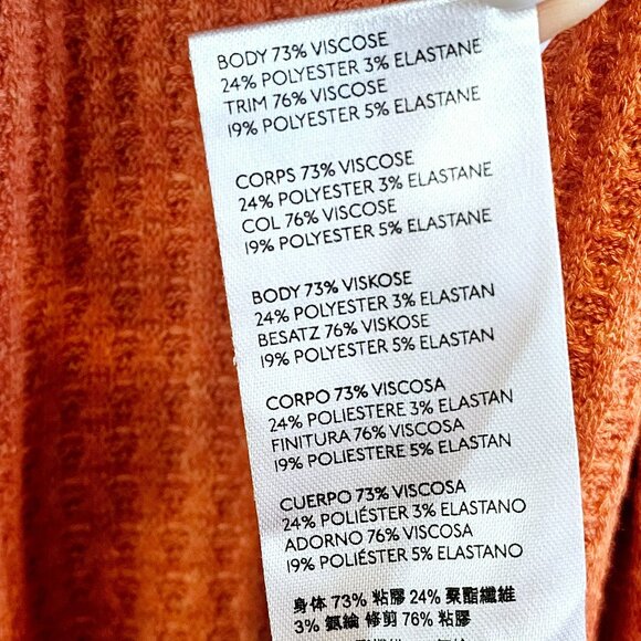 We the Free, Free People, North Shore Thermal Tunic Top, Coral, S - Picture 8 of 9